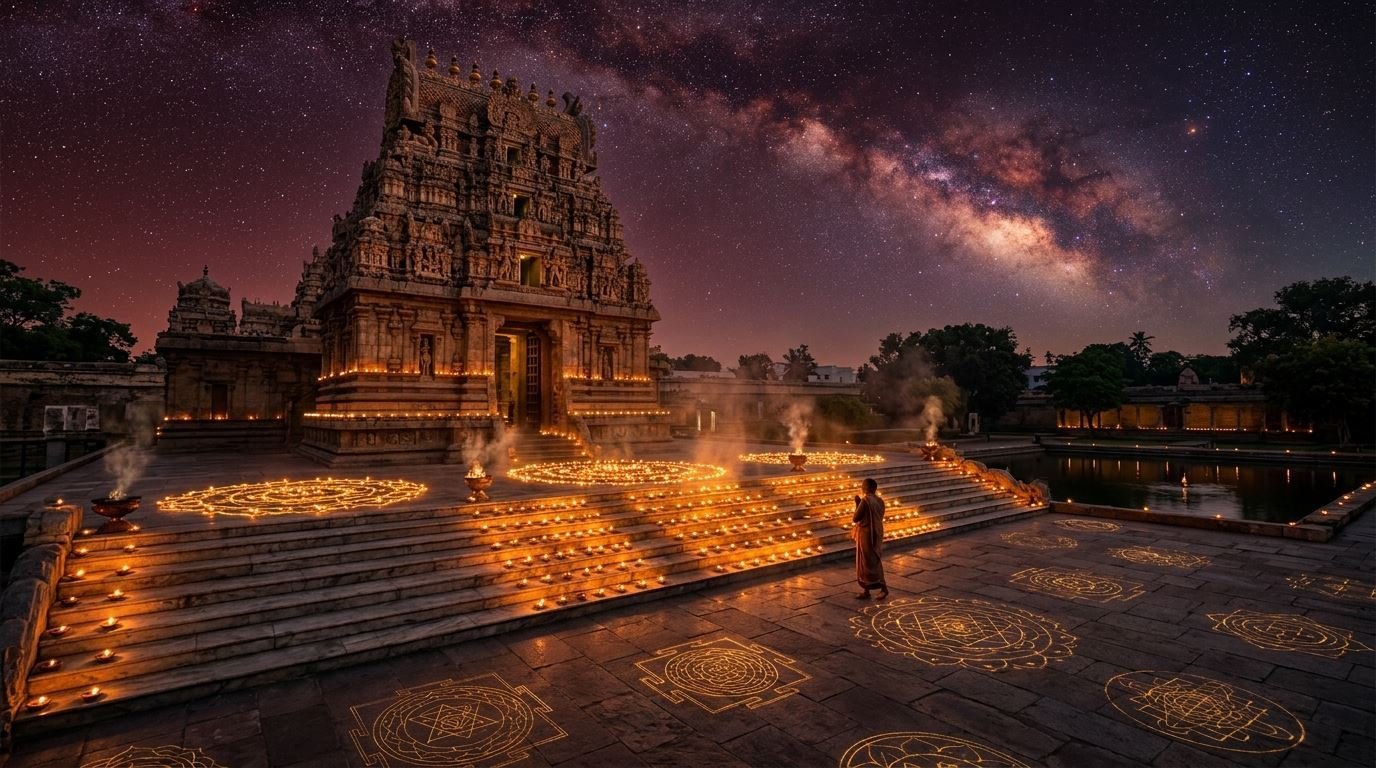 Vedic Astrology & Cosmic Energy Background