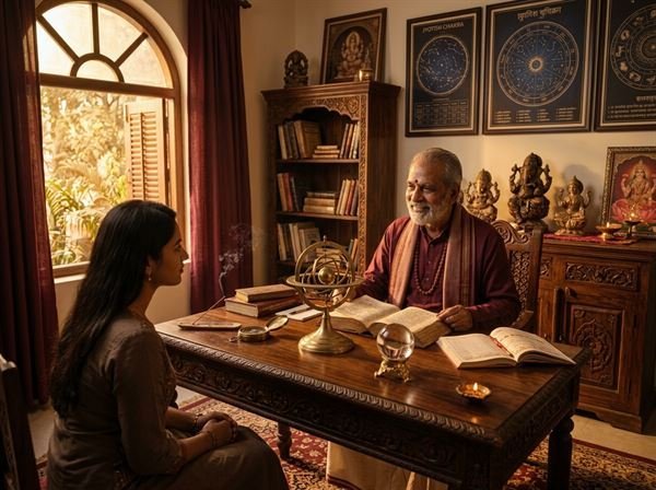 Vedic Astrology Consultation Room in Delhi NCR
